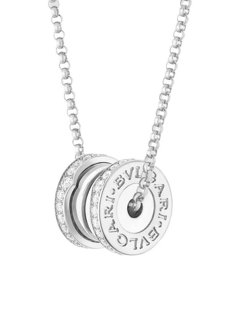 Women's B. zero1 18K White Gold & 0.25 TCW Diamond Necklace