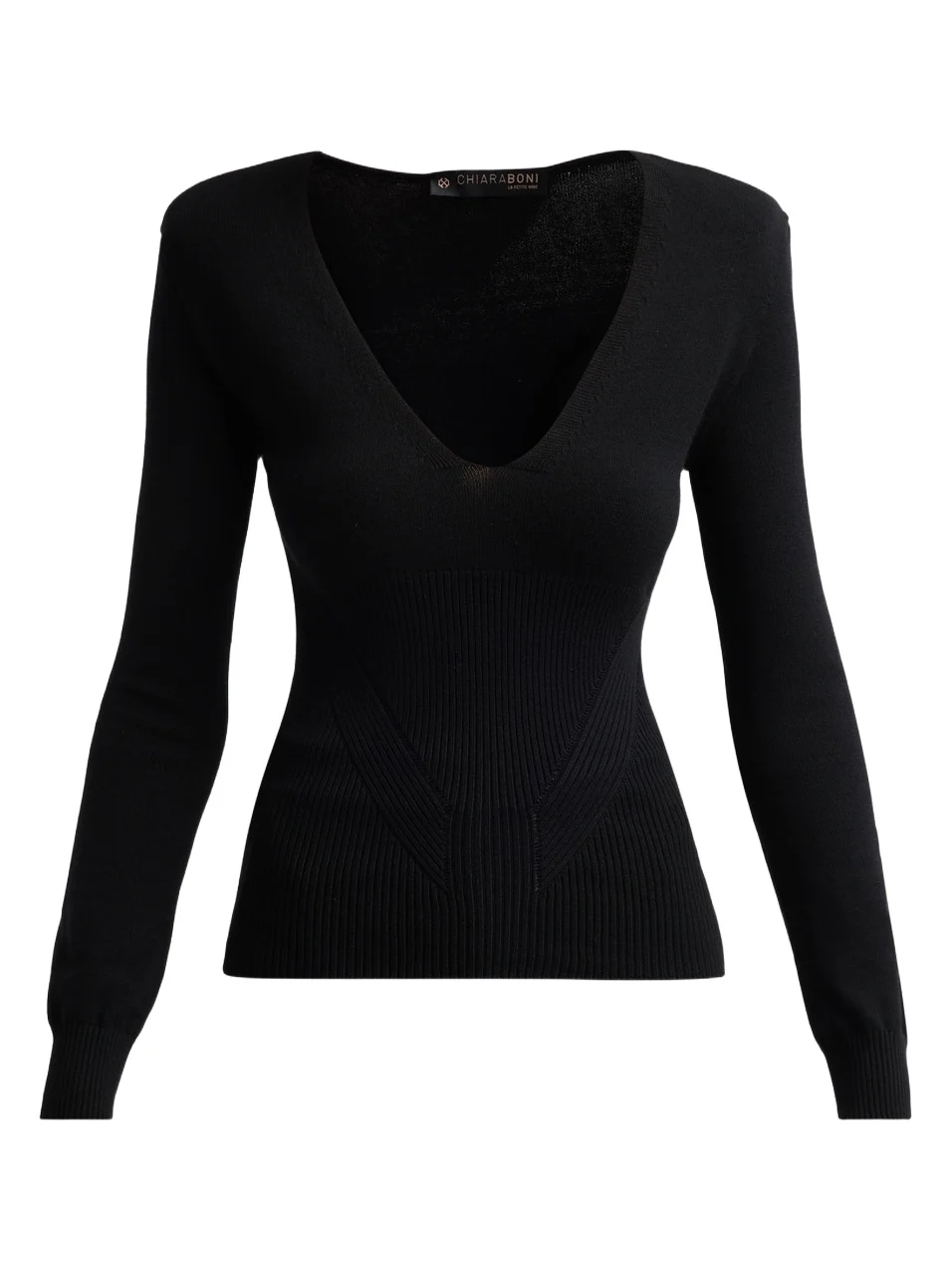 Women's Neon Plunging V-Neck Sweater Women's Neon Plunging V-Neck Sweater