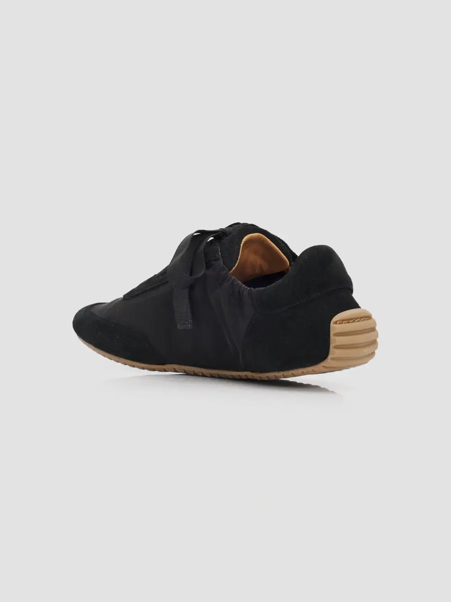 Odissì Women's Cass Mixed-Media Low-Top Sneakers | Thumbnail 2 Odissì Women's Cass Mixed-Media Low-Top Sneakers | Thumbnail 2