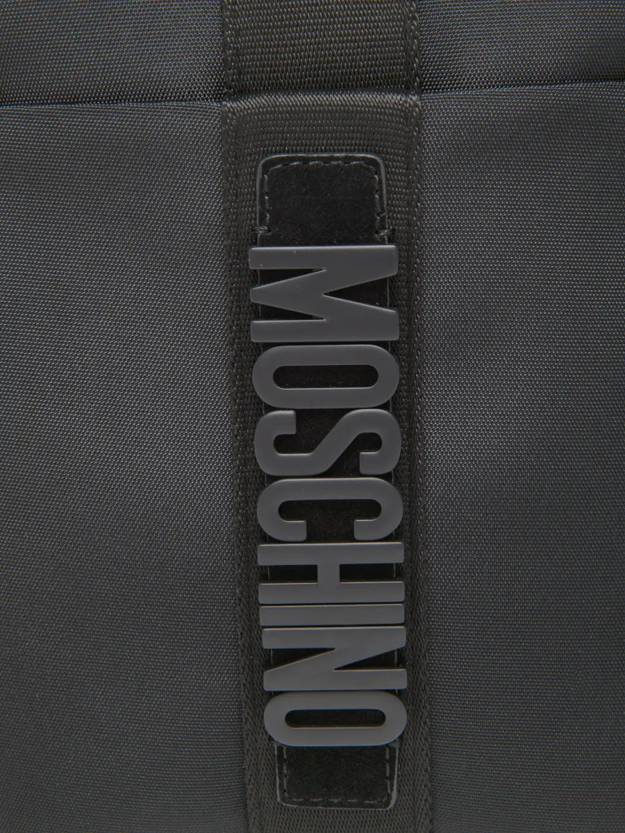MOSCHINO Men's Logo Shoulder Bag | Thumbnail 4 MOSCHINO Men's Logo Shoulder Bag | Thumbnail 4