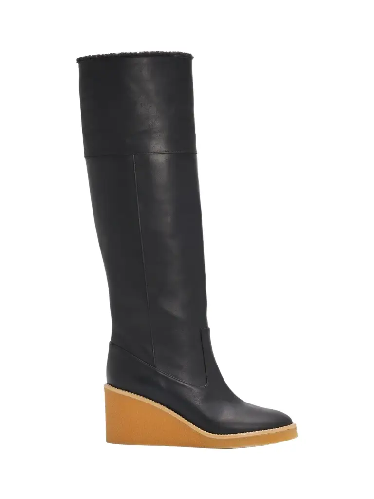 Women's Alma Shearling-Lined Leather Boots Women's Alma Shearling-Lined Leather Boots