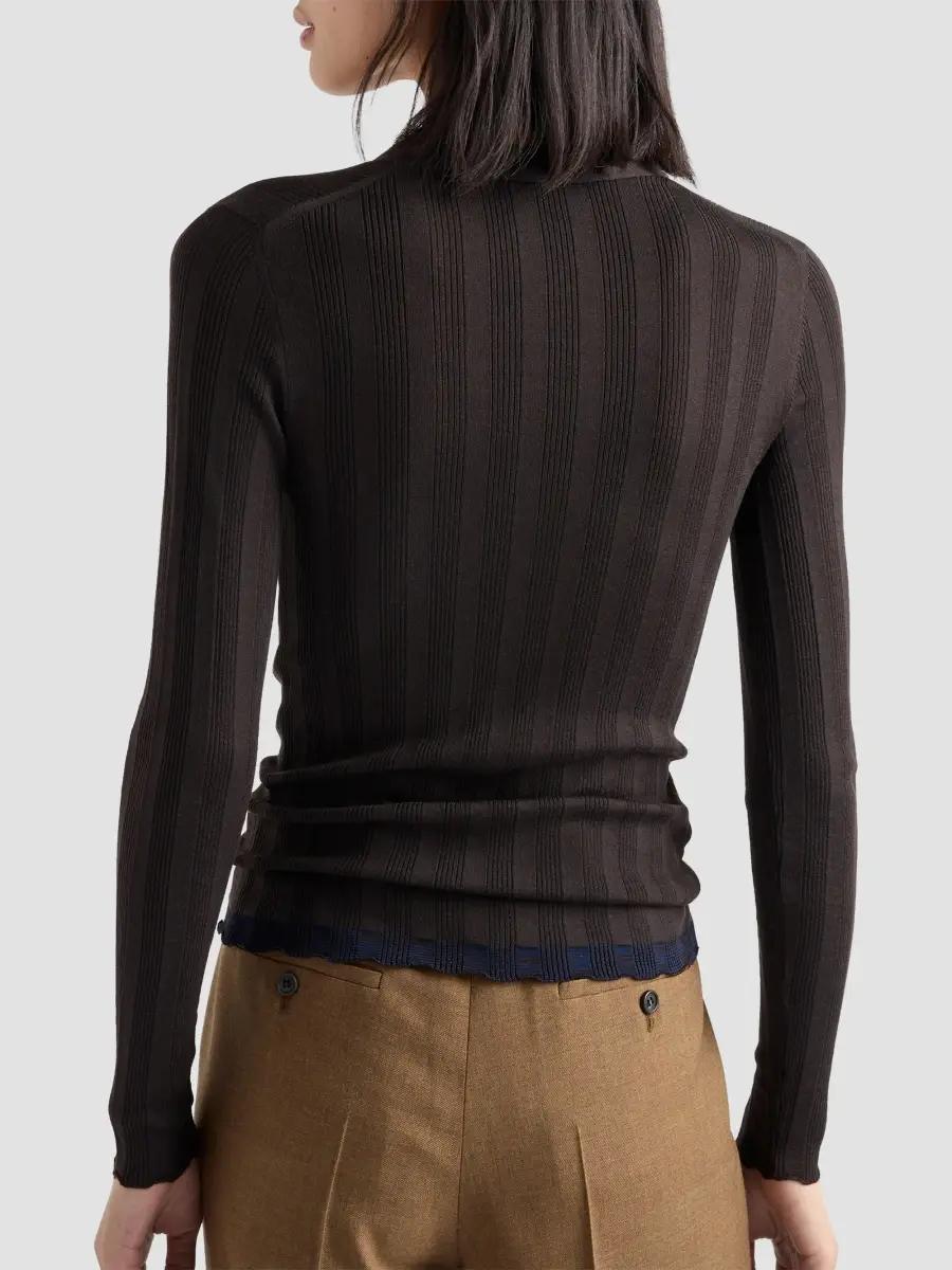 Prada Women's Wool Cardigan | Thumbnail 4 Prada Women's Wool Cardigan | Thumbnail 4