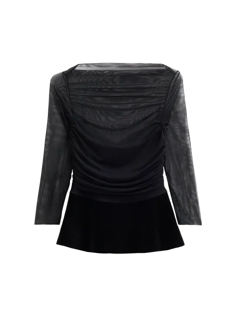 Women's Mausi Velvet Illusion Top Women's Mausi Velvet Illusion Top