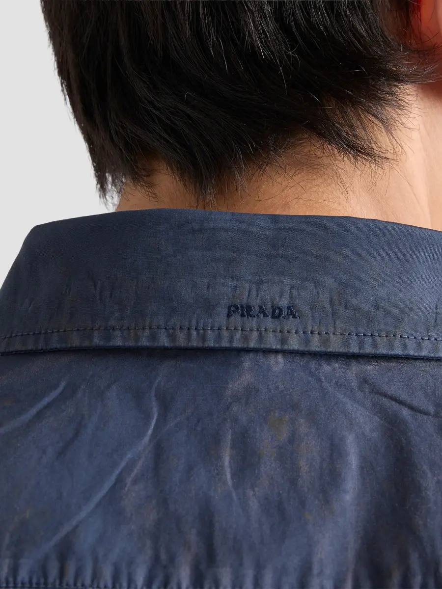 Prada Men's Cotton Shirt | Thumbnail 5 Prada Men's Cotton Shirt | Thumbnail 5