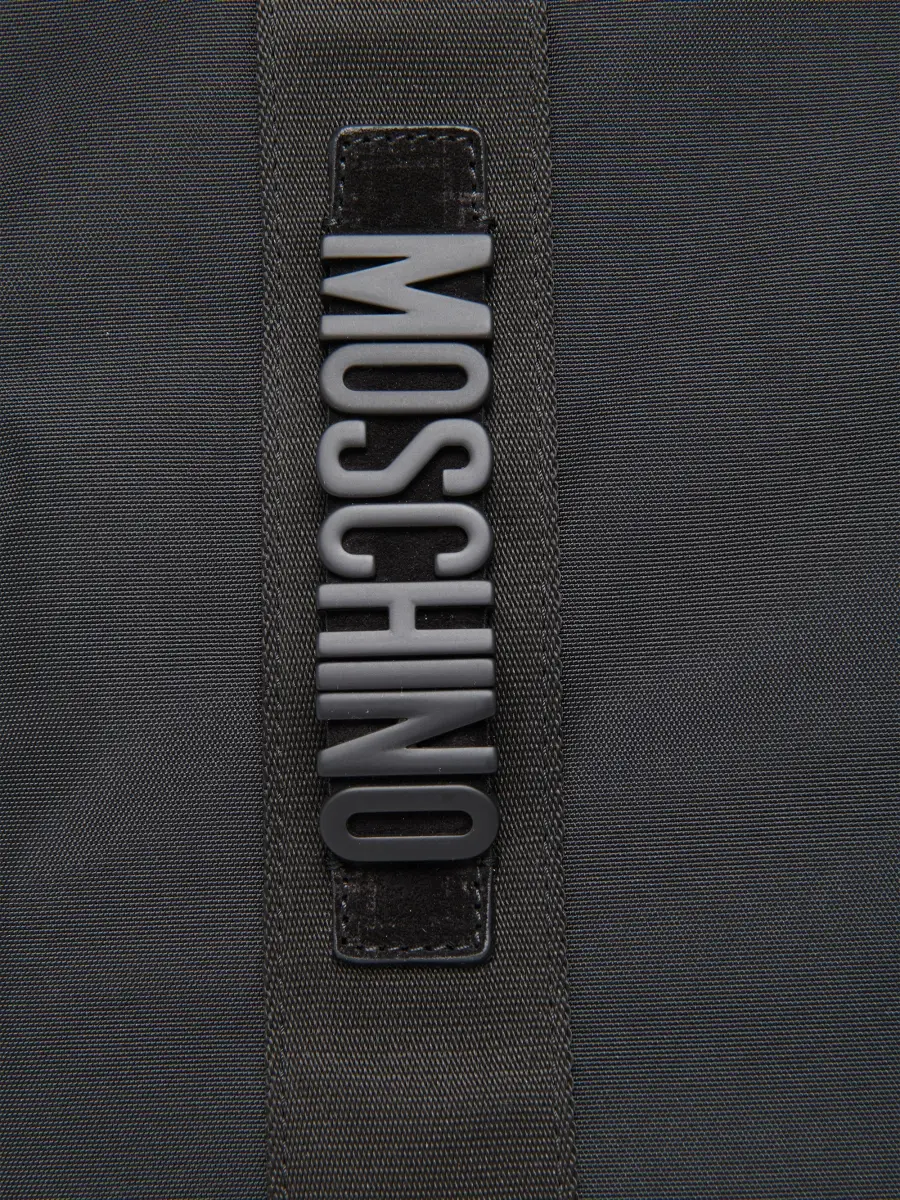 MOSCHINO Men's Carry Me Cordura Tote Bag | Thumbnail 4 MOSCHINO Men's Carry Me Cordura Tote Bag | Thumbnail 4