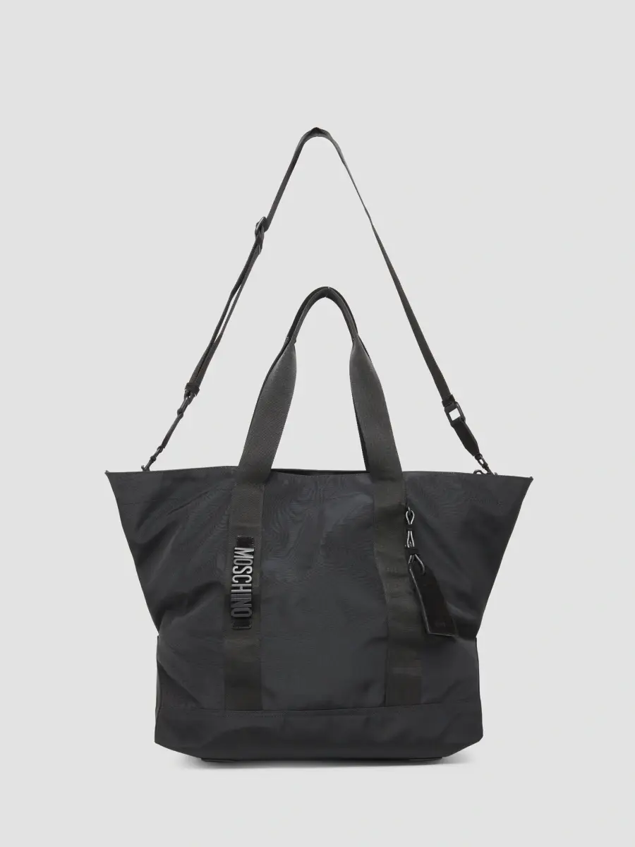 MOSCHINO Men's Carry Me Cordura Tote Bag | Thumbnail 5 MOSCHINO Men's Carry Me Cordura Tote Bag | Thumbnail 5