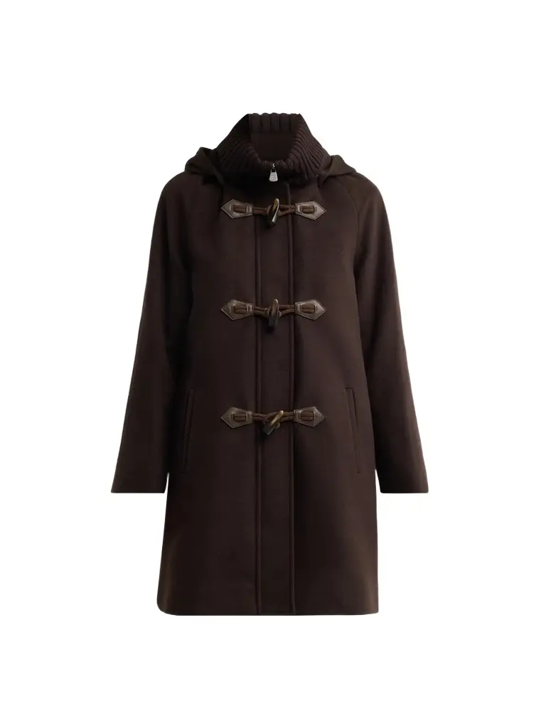 Women's Virgin Wool Toggle Hooded Coat Women's Virgin Wool Toggle Hooded Coat