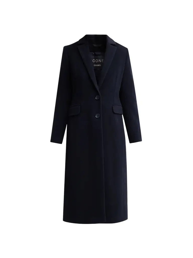 Cinzia Rocca Women's Icons Wool-Blend Longline Coat