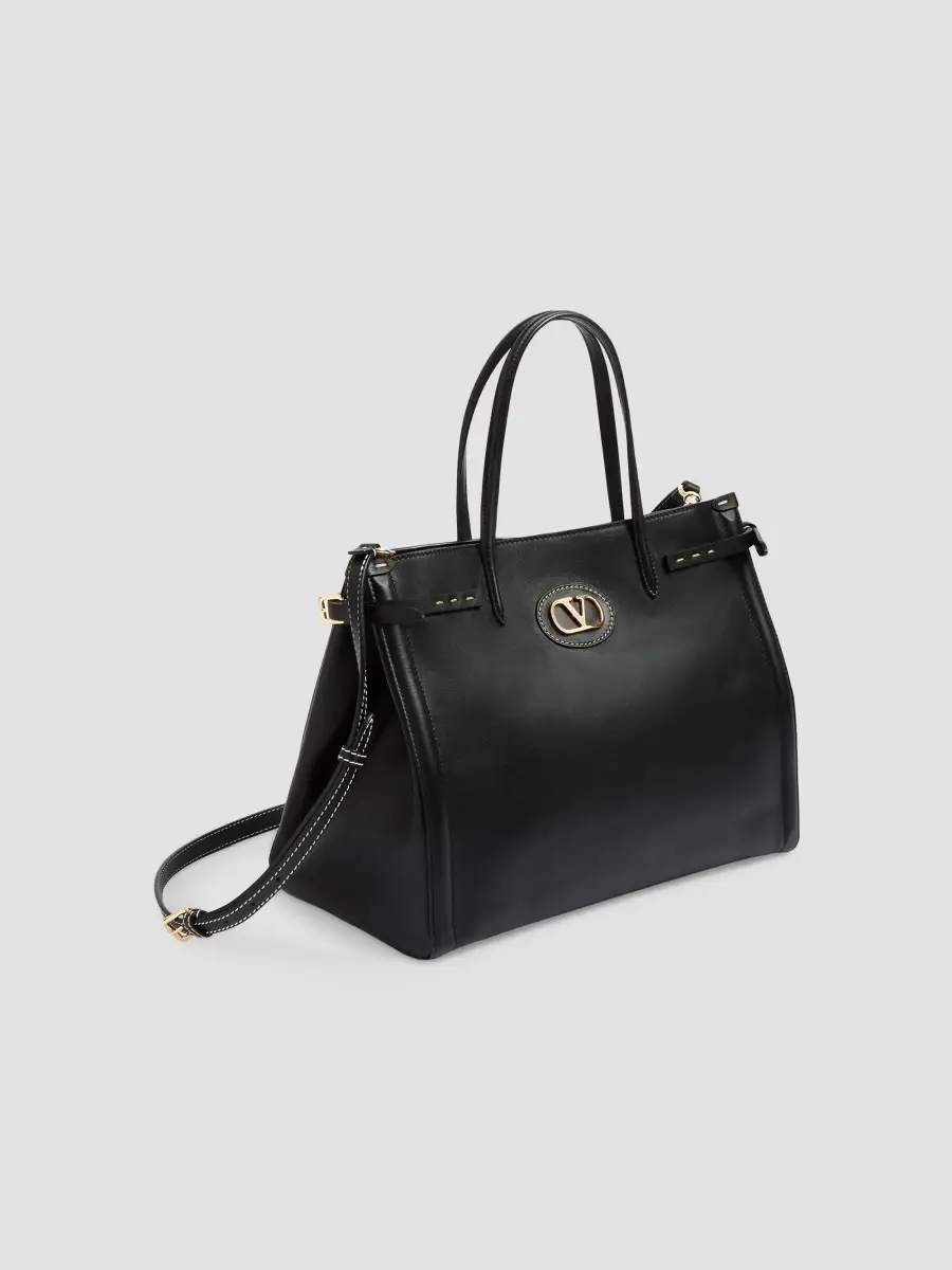 Valentino Women's Antibes Medium Calfskin Shopping Bag | Thumbnail 3 Valentino Women's Antibes Medium Calfskin Shopping Bag | Thumbnail 3