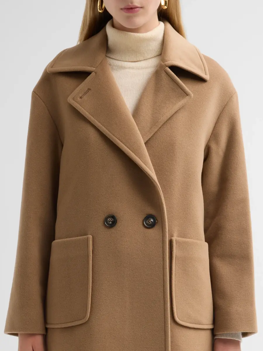 Cinzia Rocca Women's Icons Wool & Cashmere-Blend Double-Breasted Coat | Thumbnail 5 Cinzia Rocca Women's Icons Wool & Cashmere-Blend Double-Breasted Coat | Thumbnail 5