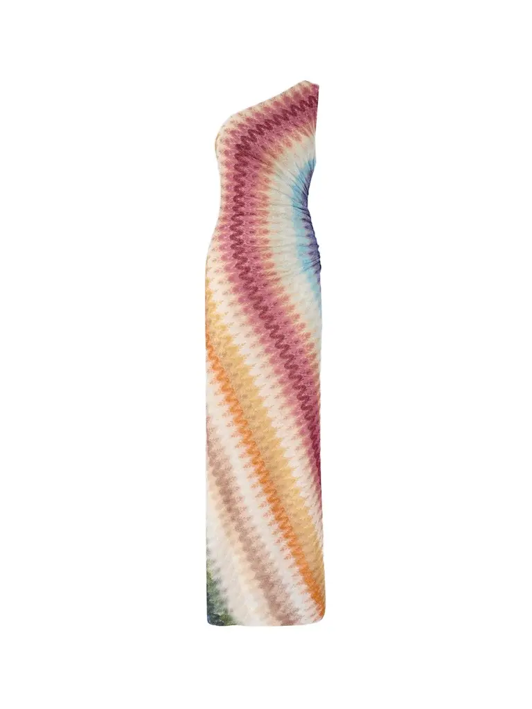 Women's Gradient One-Shoulder Maxi Dress Women's Gradient One-Shoulder Maxi Dress