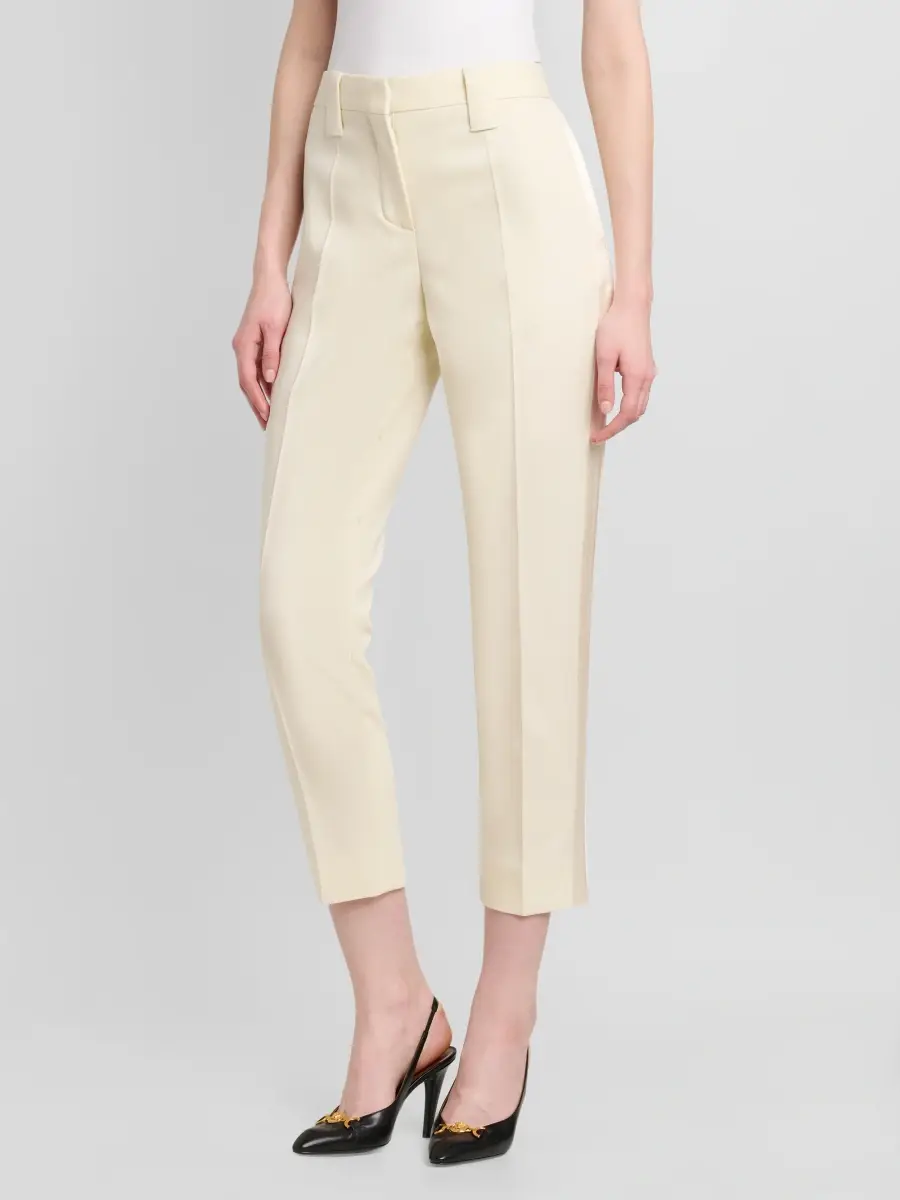 Versace Women's Stretch Wool Evening Pants | Thumbnail 4 Versace Women's Stretch Wool Evening Pants | Thumbnail 4