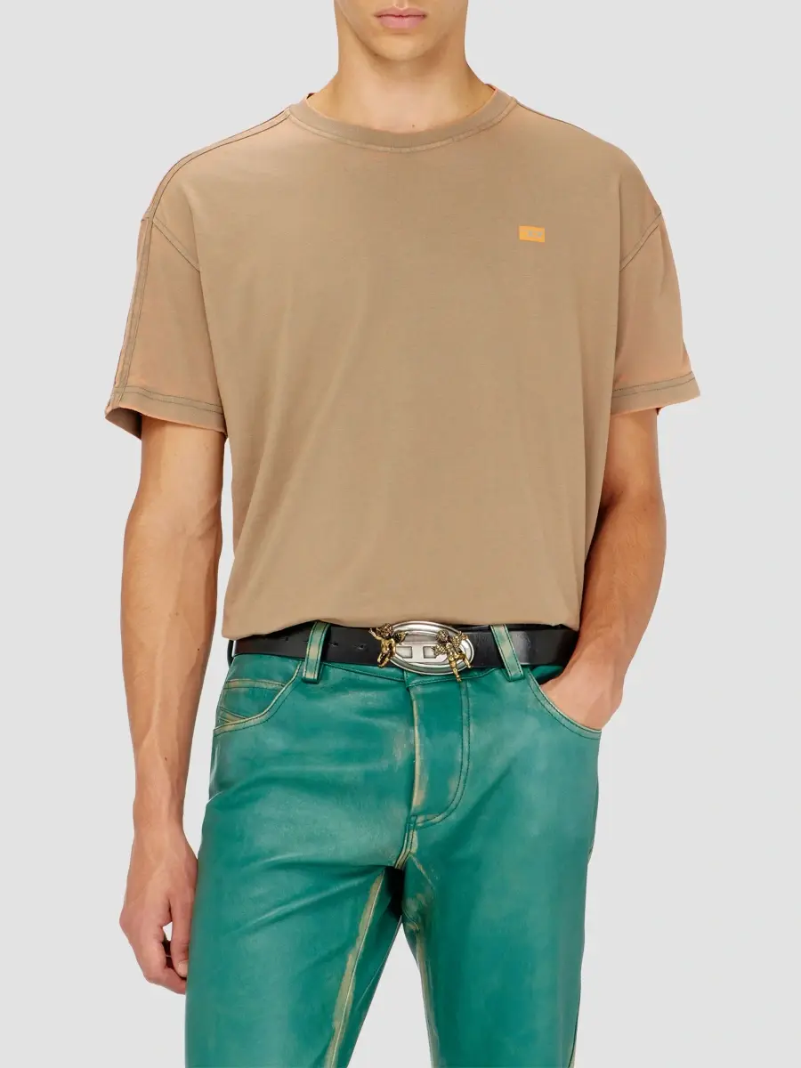 Diesel Men's Wayan Cotton-Blend Crewneck T-Shirt | Thumbnail 4