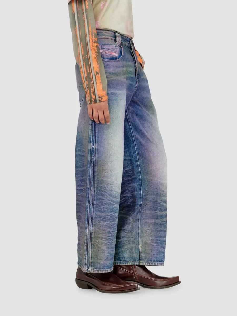 Diesel Men's 1982 Hakou Wide-Leg Jeans | Thumbnail 6 Diesel Men's 1982 Hakou Wide-Leg Jeans | Thumbnail 6