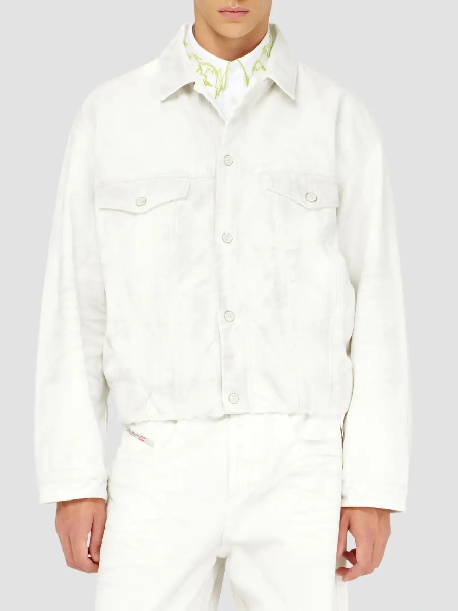 Diesel Men's Morvi Denim Jacket | Thumbnail 4 Diesel Men's Morvi Denim Jacket | Thumbnail 4