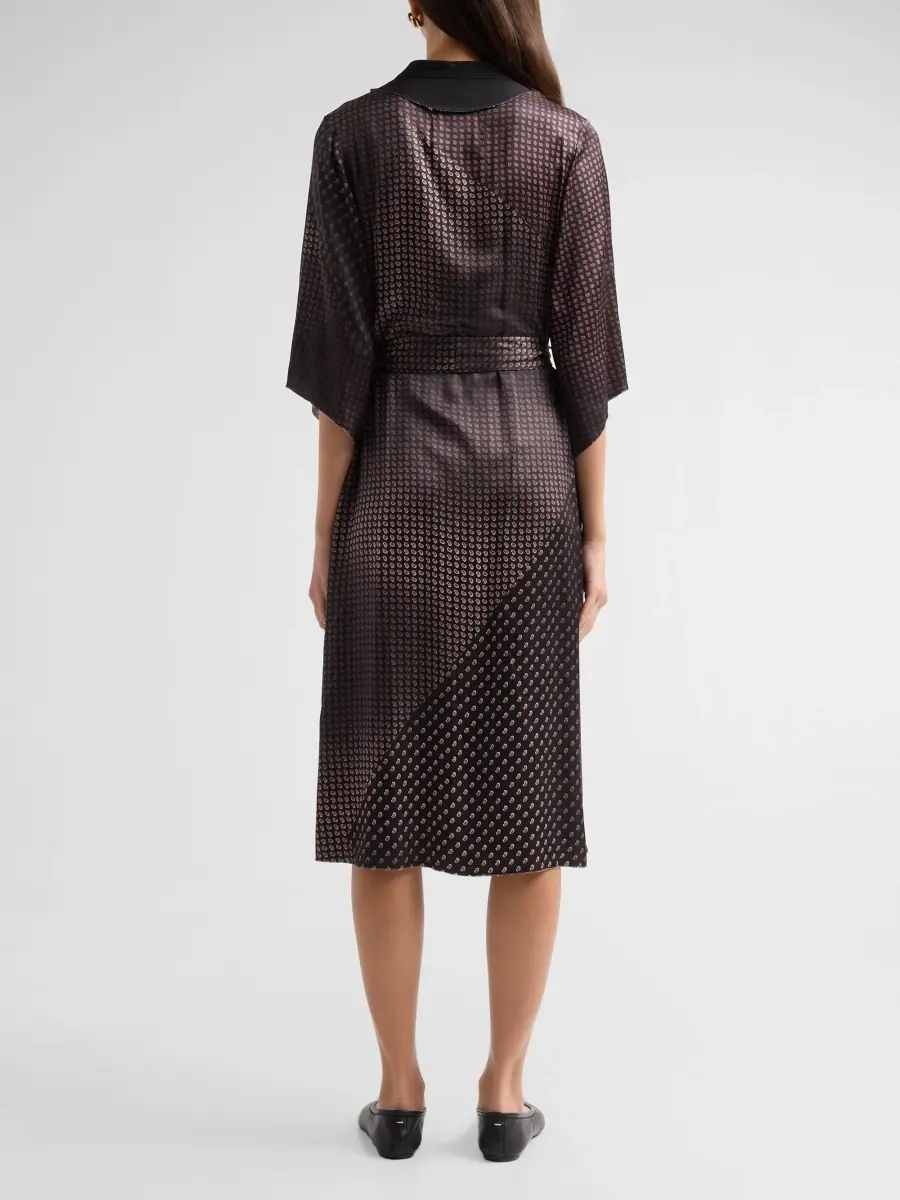 Maison Margiela Women's Belted Day Midi Dress | Thumbnail 3