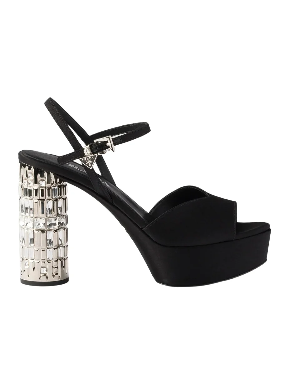 Women's Satin Platform Sandals Women's Satin Platform Sandals