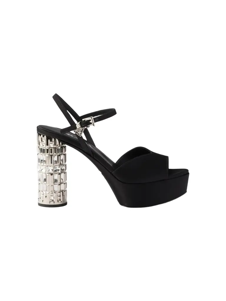 Prada Women's Satin Platform Sandals