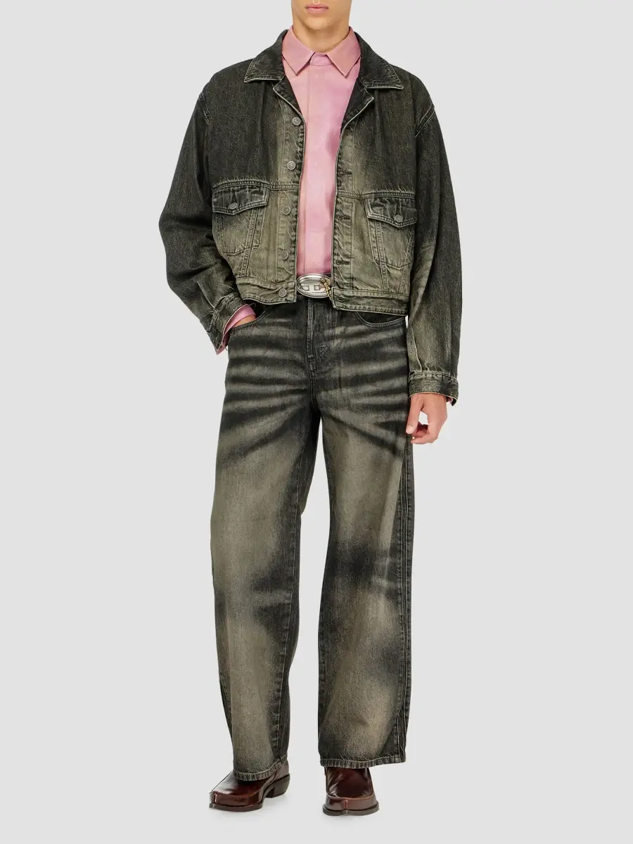 Diesel Men's 1982 Hakou Wide-Leg Jeans | Thumbnail 2 Diesel Men's 1982 Hakou Wide-Leg Jeans | Thumbnail 2