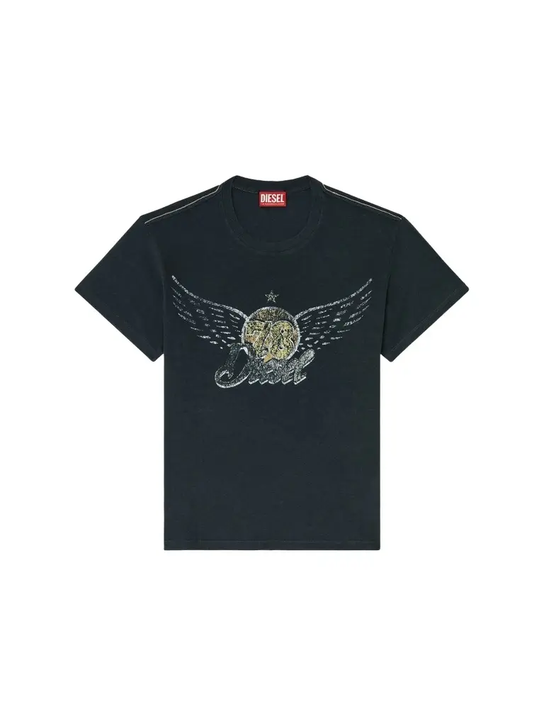 Men's Gerio Cotton-Blend Crewneck T-Shirt Men's Gerio Cotton-Blend Crewneck T-Shirt