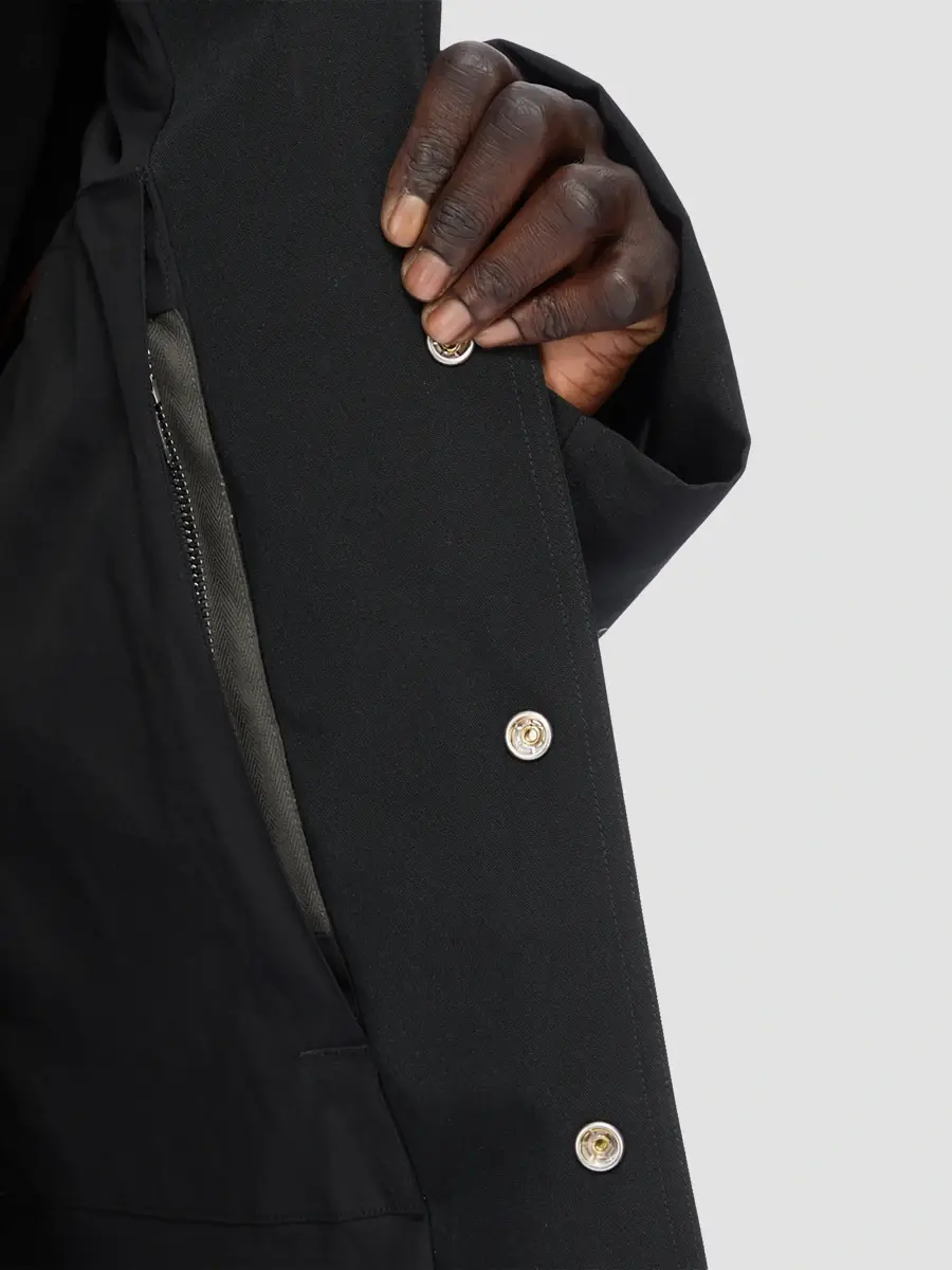 Rick Owens Men's Imbottita Cotton-Blend Shirt Jacket | Thumbnail 7
