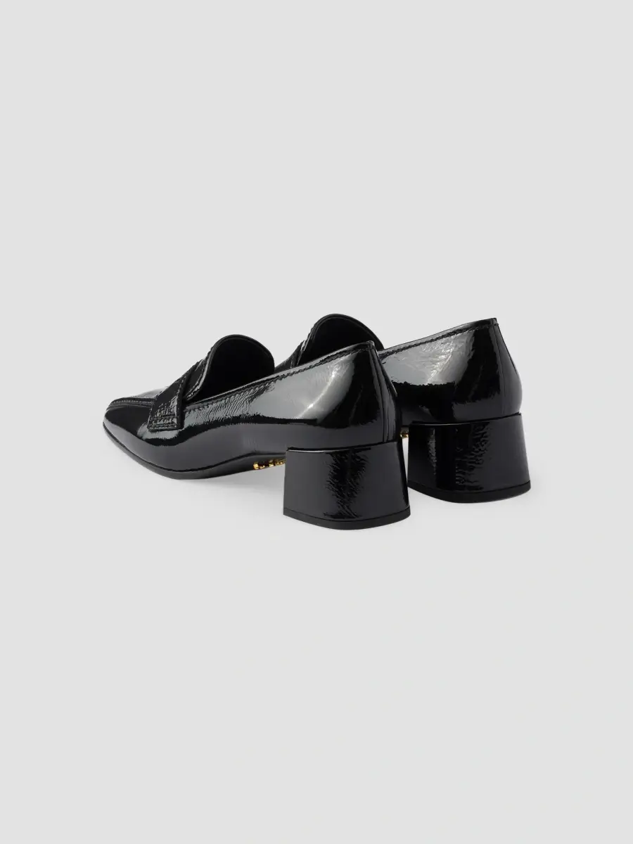 Prada Women's Patent Leather Loafers | Thumbnail 4 Prada Women's Patent Leather Loafers | Thumbnail 4