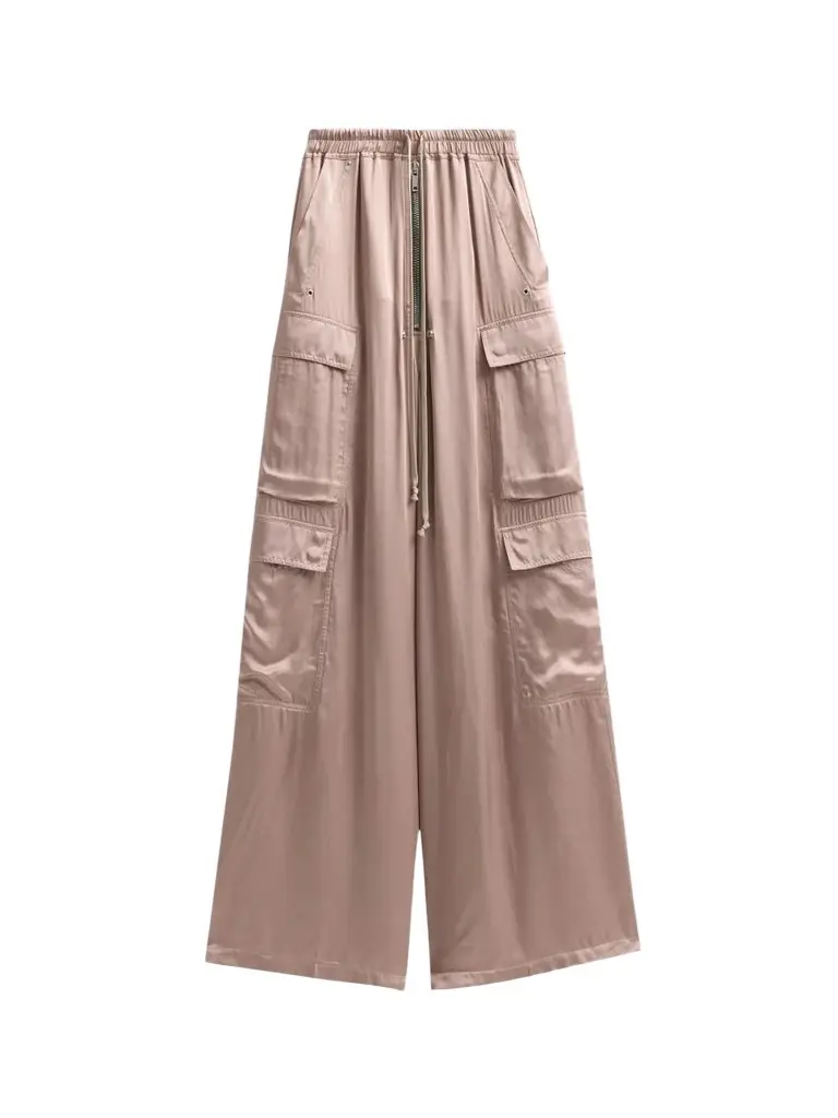Women's Cargobelas Satin Wide-Leg Pants