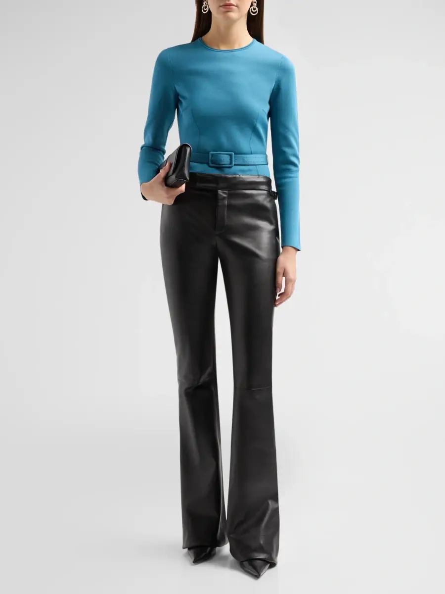 Tom Ford Women's Belted Knit Sweater | Thumbnail 2