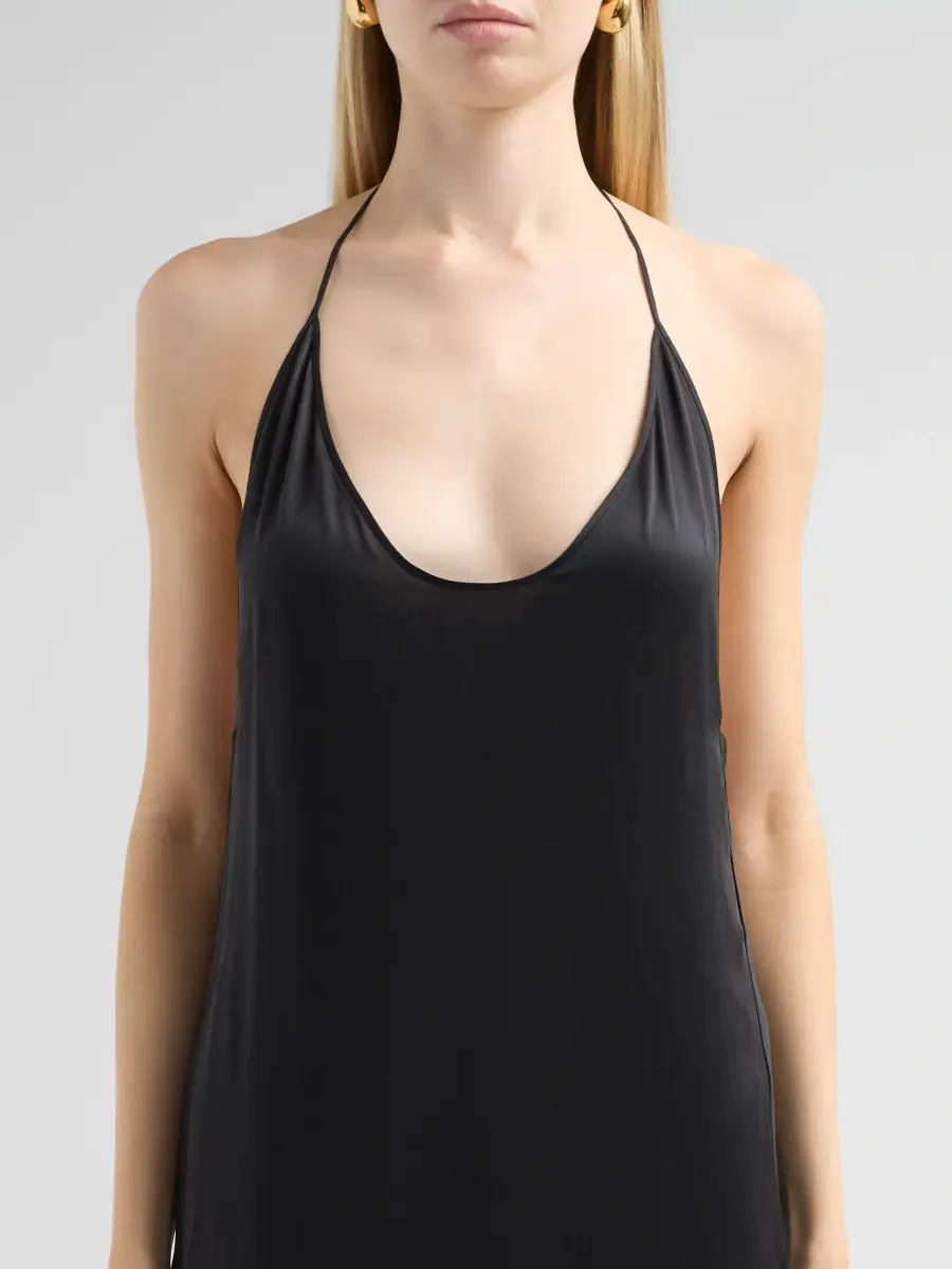 Tom Ford Women's Satin Silk Halterneck Gown | Thumbnail 5 Tom Ford Women's Satin Silk Halterneck Gown | Thumbnail 5