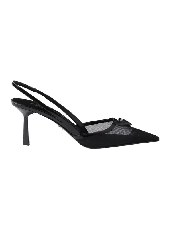 Women's Mesh Fabric Slingback Pumps Women's Mesh Fabric Slingback Pumps