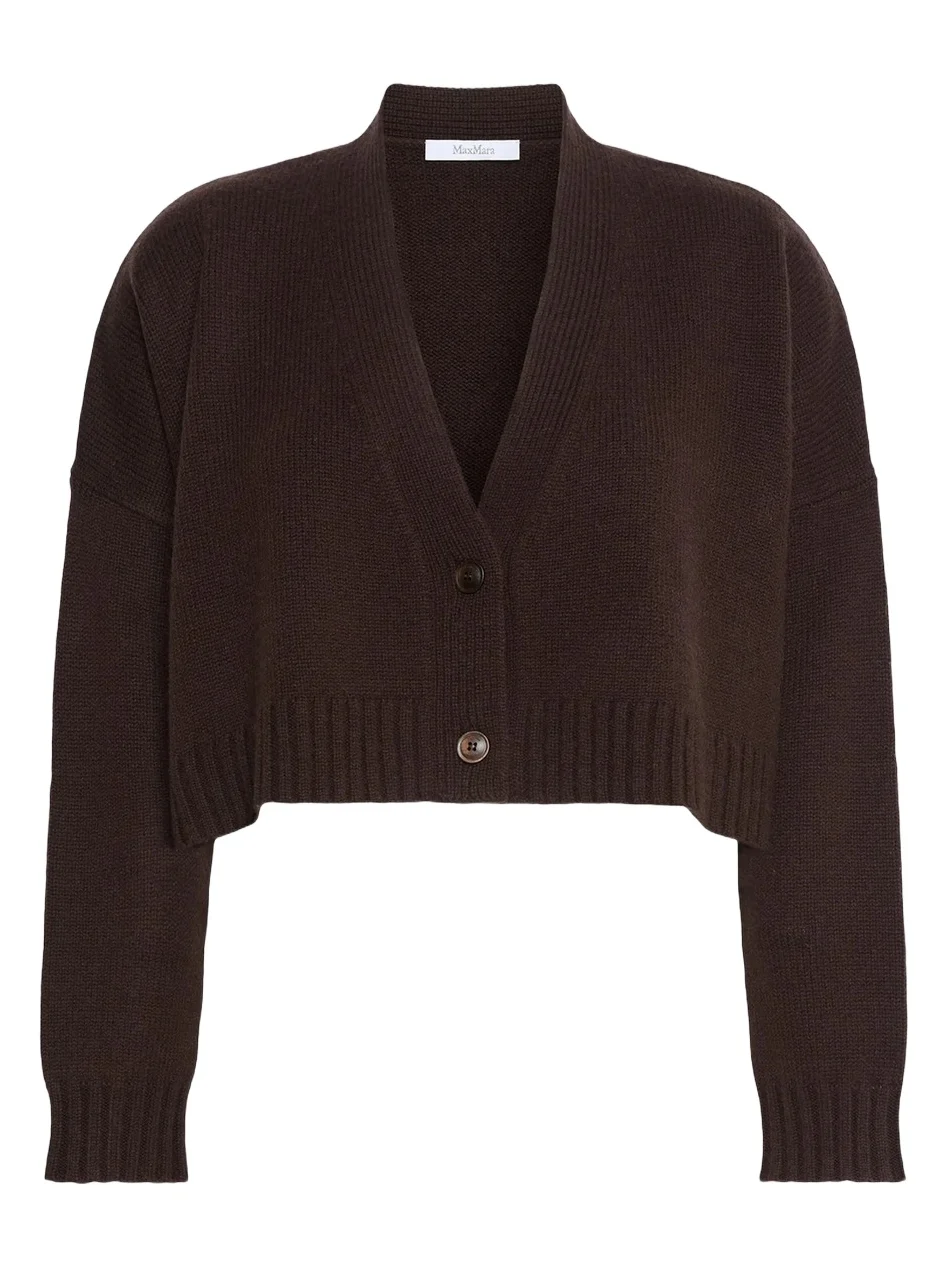 Max Mara Women's Wool and Cashmere Boxy Cardigan
