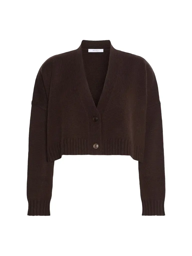 Women's Wool and Cashmere Boxy Cardigan