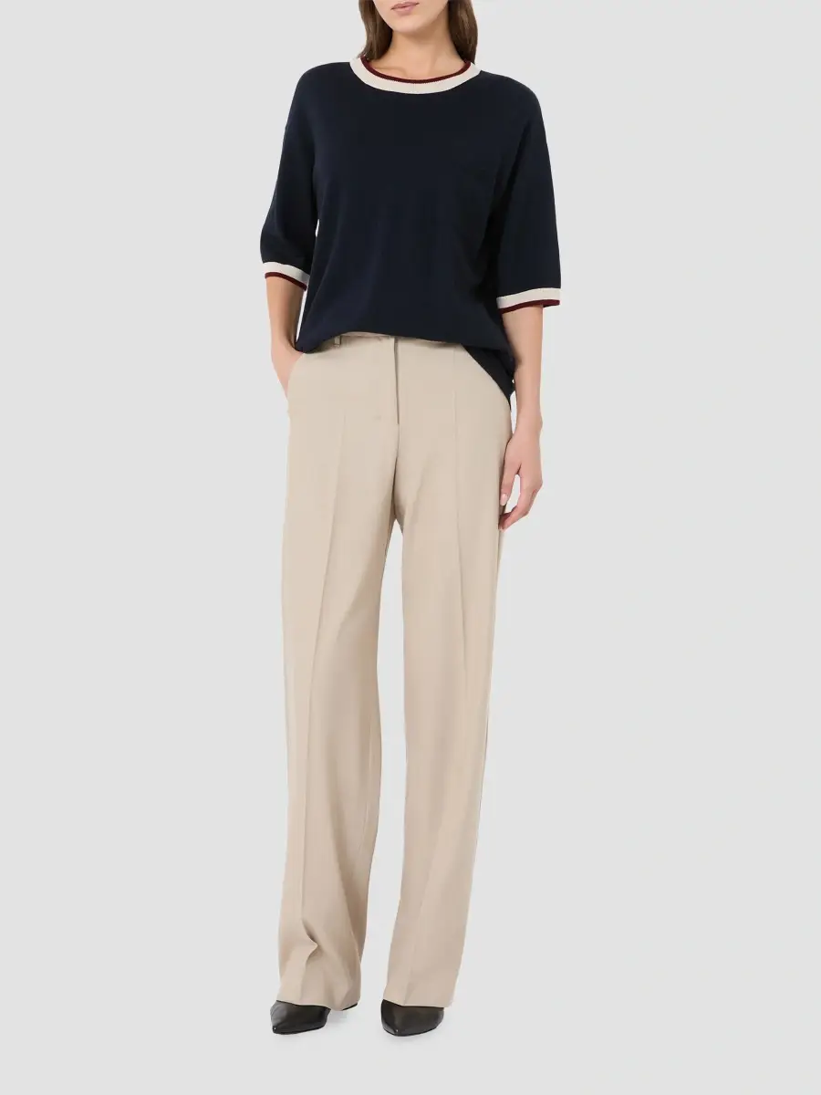 Max Mara Women's Wool Yarn Pocket Sweater | Thumbnail 2 Max Mara Women's Wool Yarn Pocket Sweater | Thumbnail 2