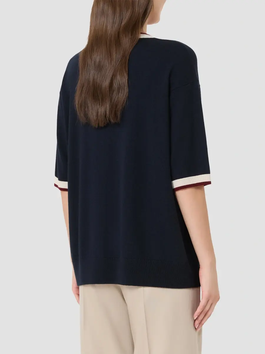 Max Mara Women's Wool Yarn Pocket Sweater | Thumbnail 4 Max Mara Women's Wool Yarn Pocket Sweater | Thumbnail 4
