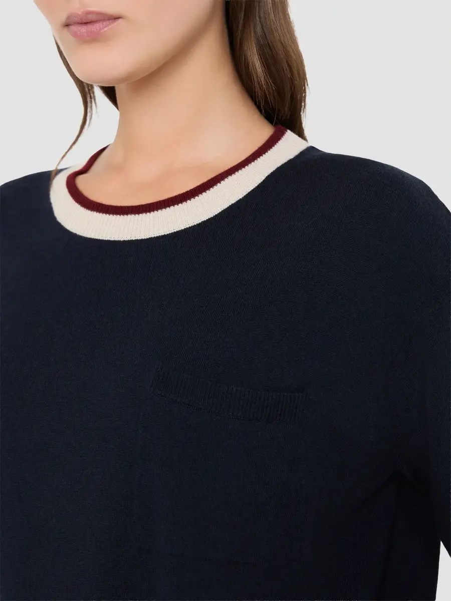 Max Mara Women's Wool Yarn Pocket Sweater | Thumbnail 5 Max Mara Women's Wool Yarn Pocket Sweater | Thumbnail 5