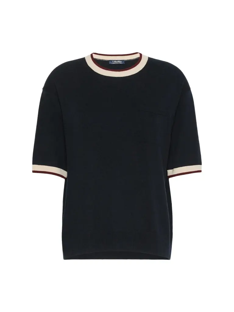 Max Mara Women's Wool Yarn Pocket Sweater