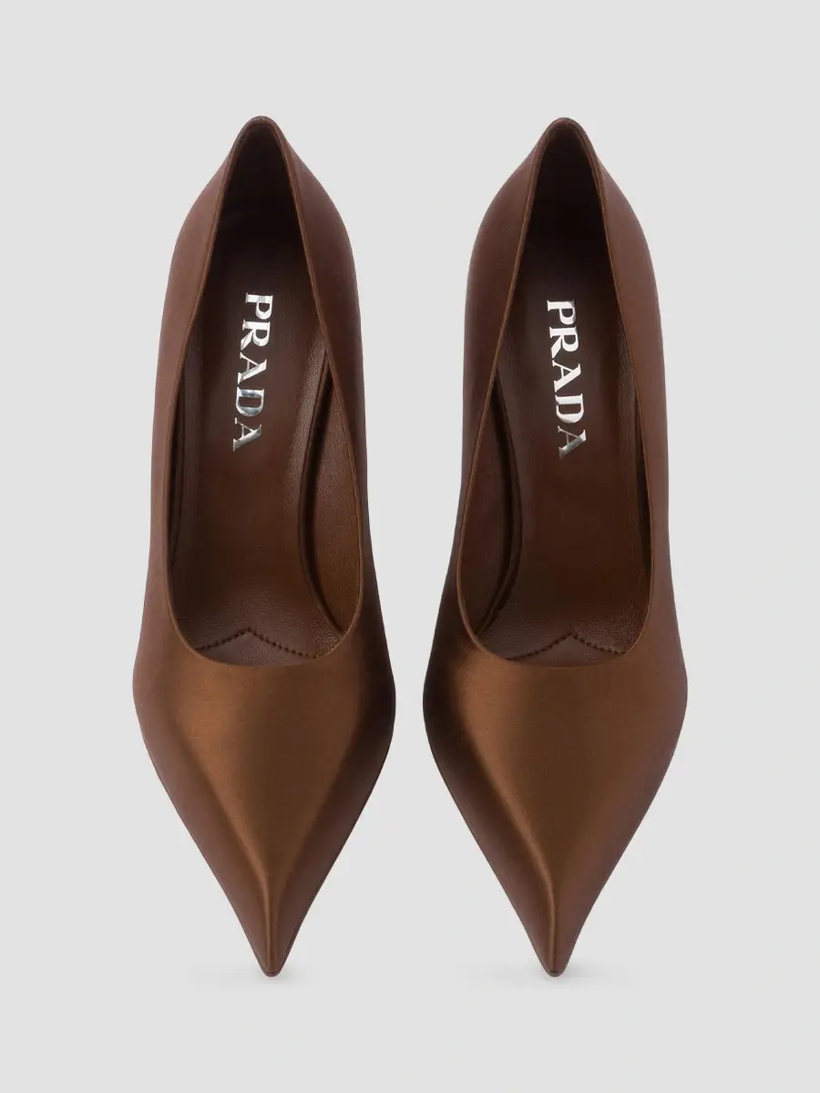 Prada Women's Satin Pumps | Thumbnail 3 Prada Women's Satin Pumps | Thumbnail 3