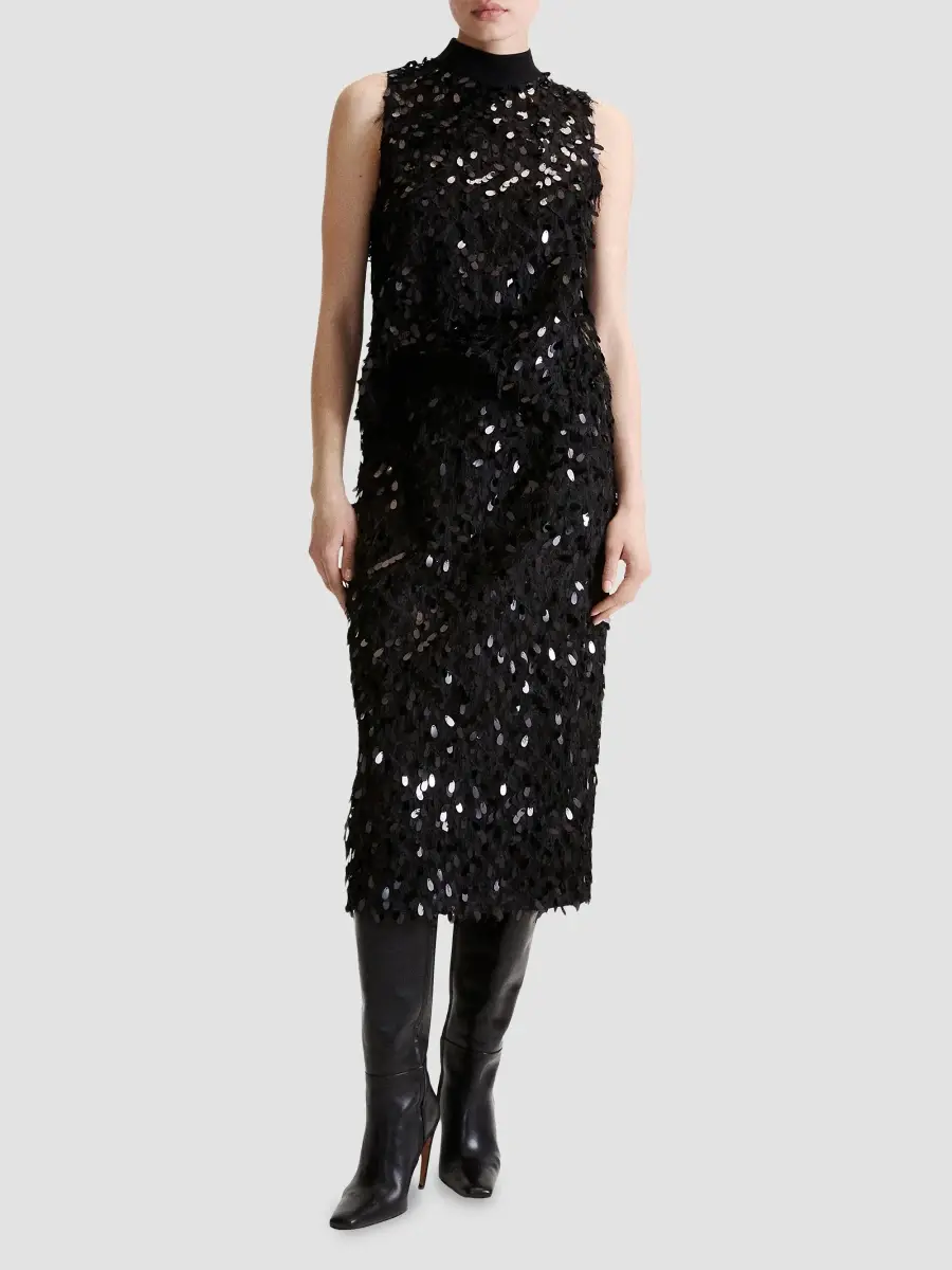 Marella Women's Sleeveless Sequinned Fil Coupe Top | Thumbnail 2 Marella Women's Sleeveless Sequinned Fil Coupe Top | Thumbnail 2