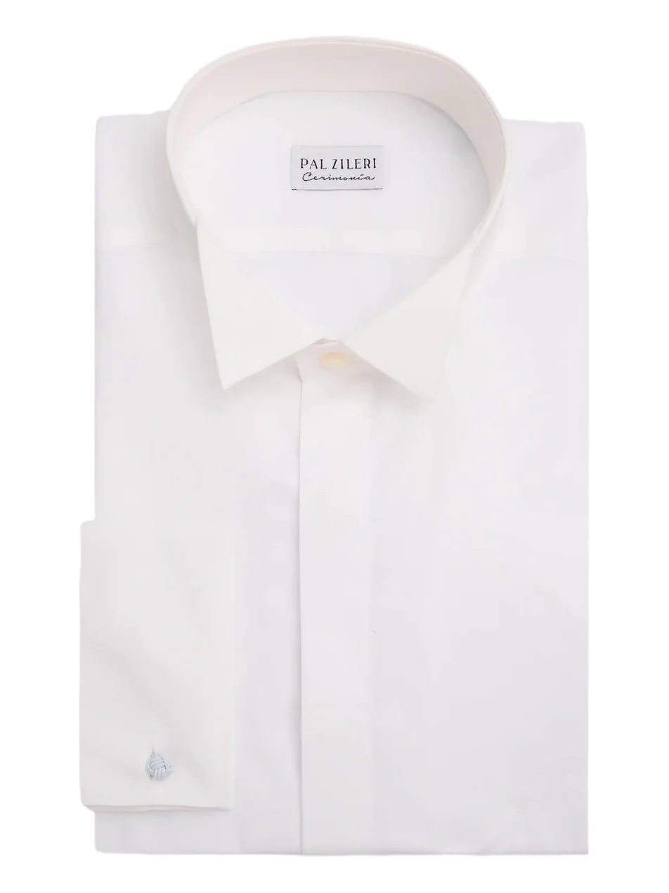 Pal Zileri Men's Wingtip Collar Cotton Dress Shirt