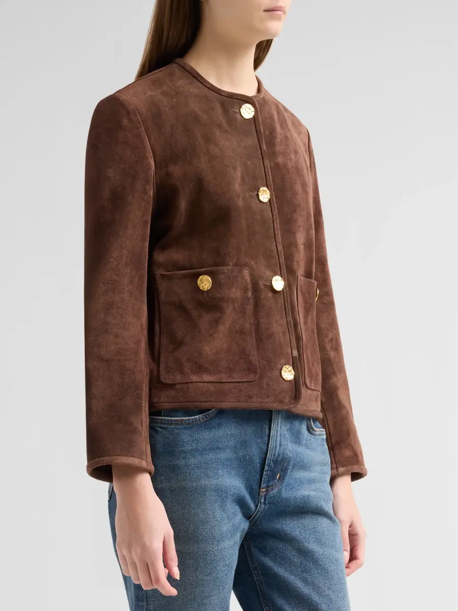 ARMA Women's Sogno Gritty Suede Jacket | Thumbnail 4 ARMA Women's Sogno Gritty Suede Jacket | Thumbnail 4