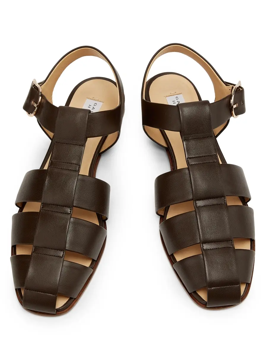 Gabriela Hearst Women's Lynn Leather Fisherman Sandals | Thumbnail 4