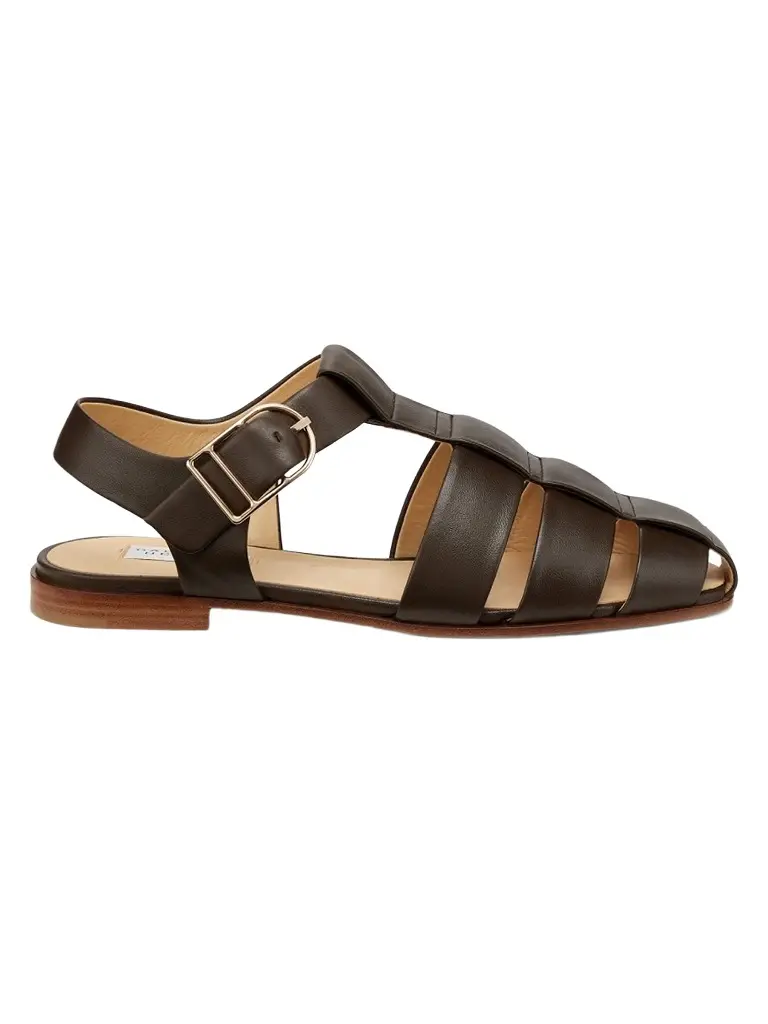 Gabriela Hearst Women's Lynn Leather Fisherman Sandals