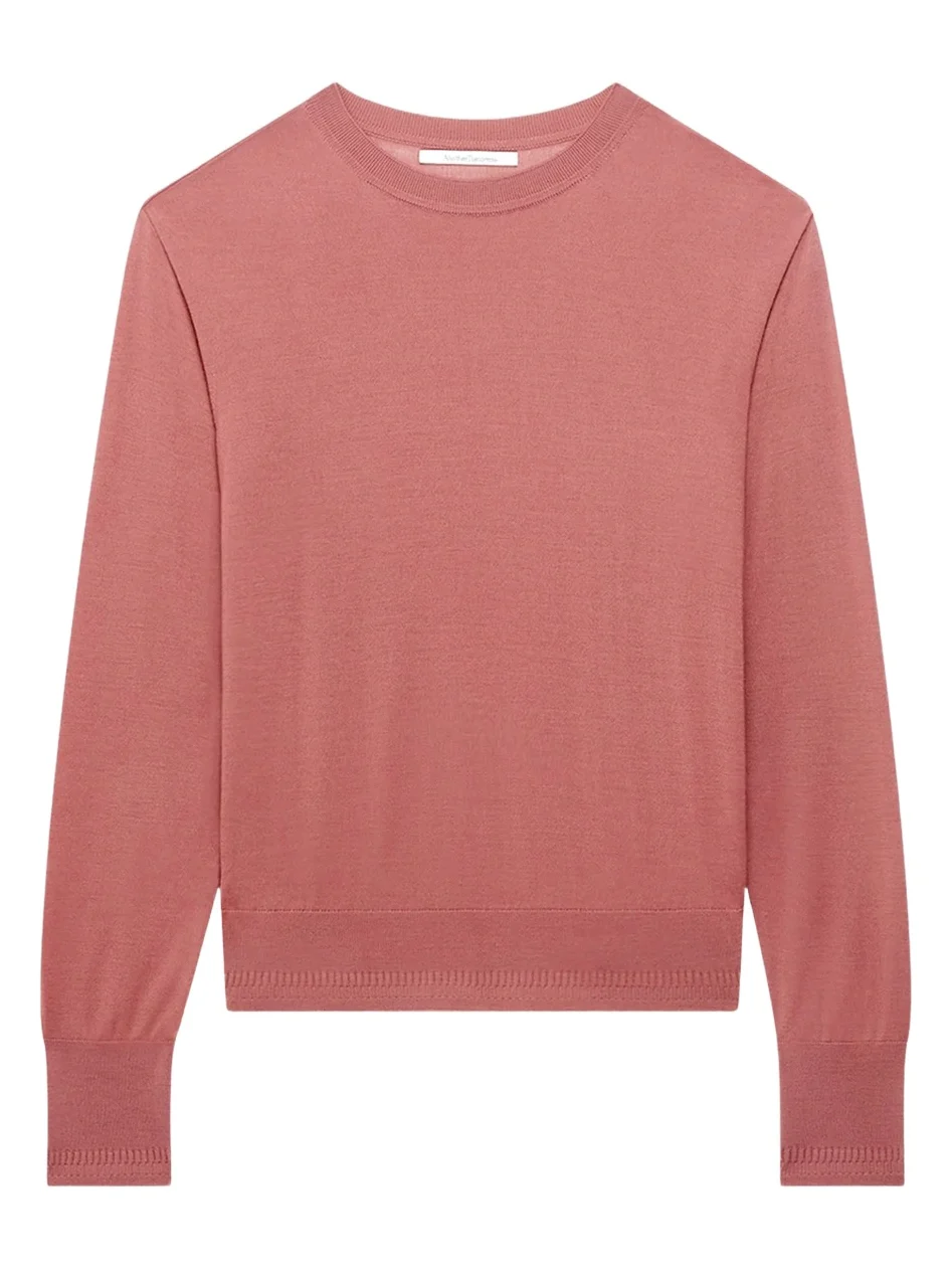 Another Tomorrow Women's Feather Weight Crew Sweater