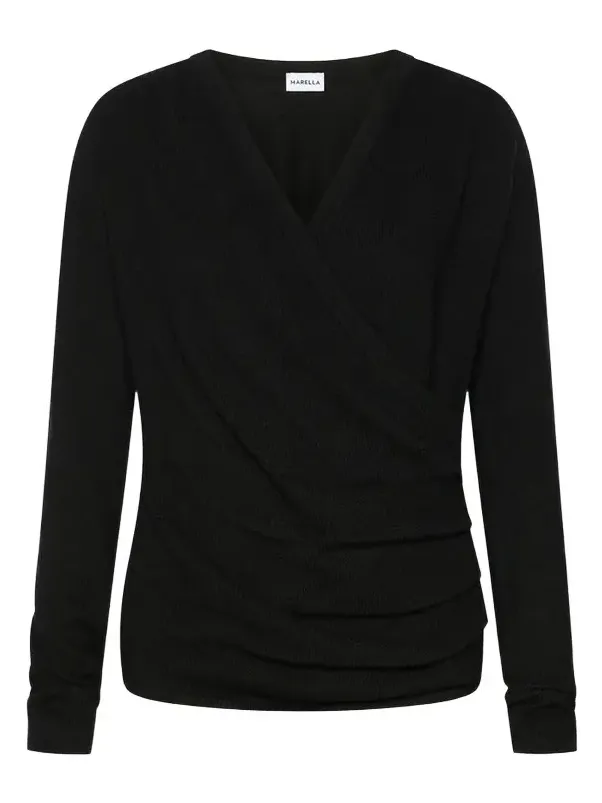 Marella Women's Crossover Pure Cashmere Jumper