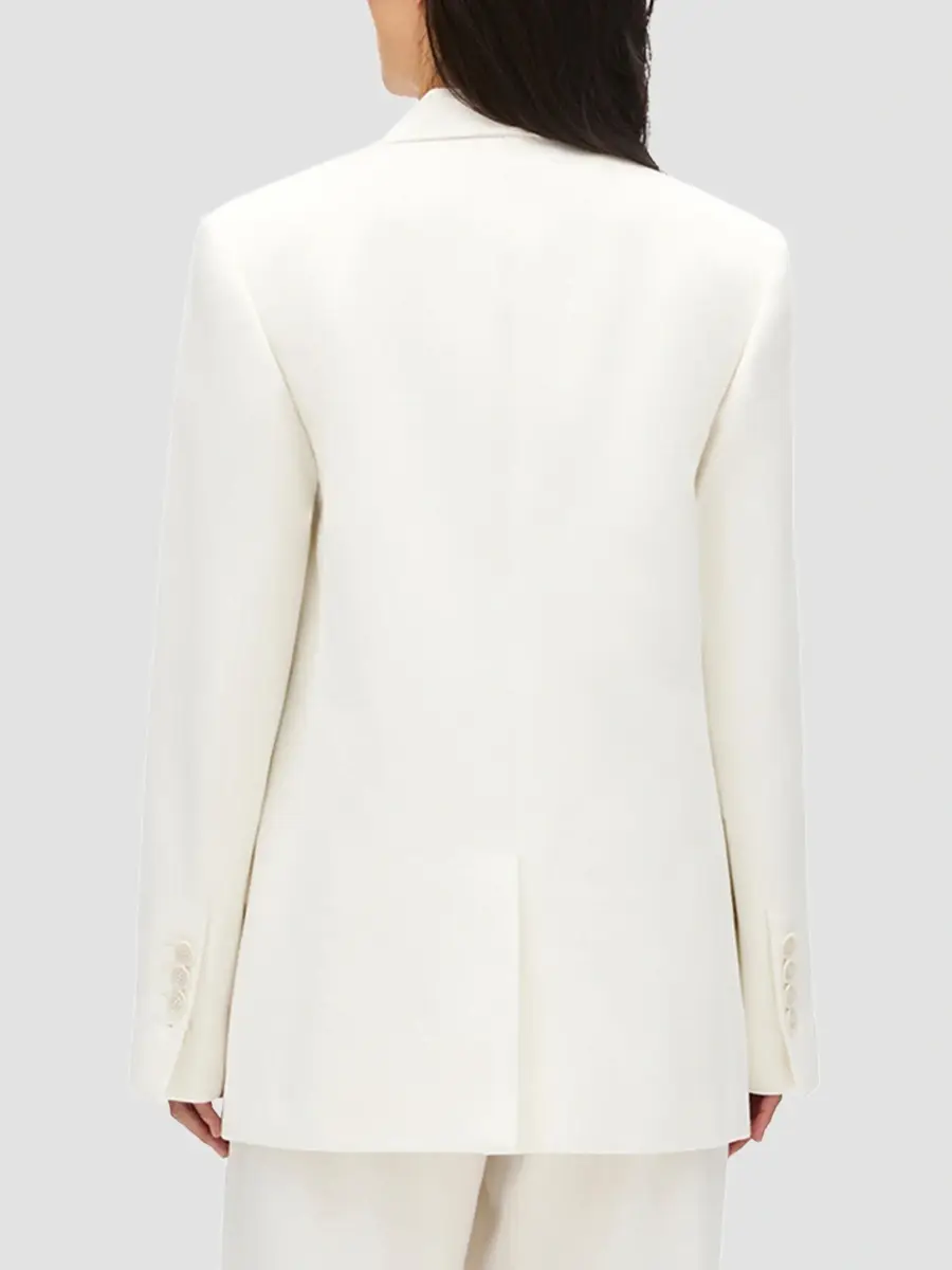 Another Tomorrow Women's Oversized Tailored Jacket | Thumbnail 5