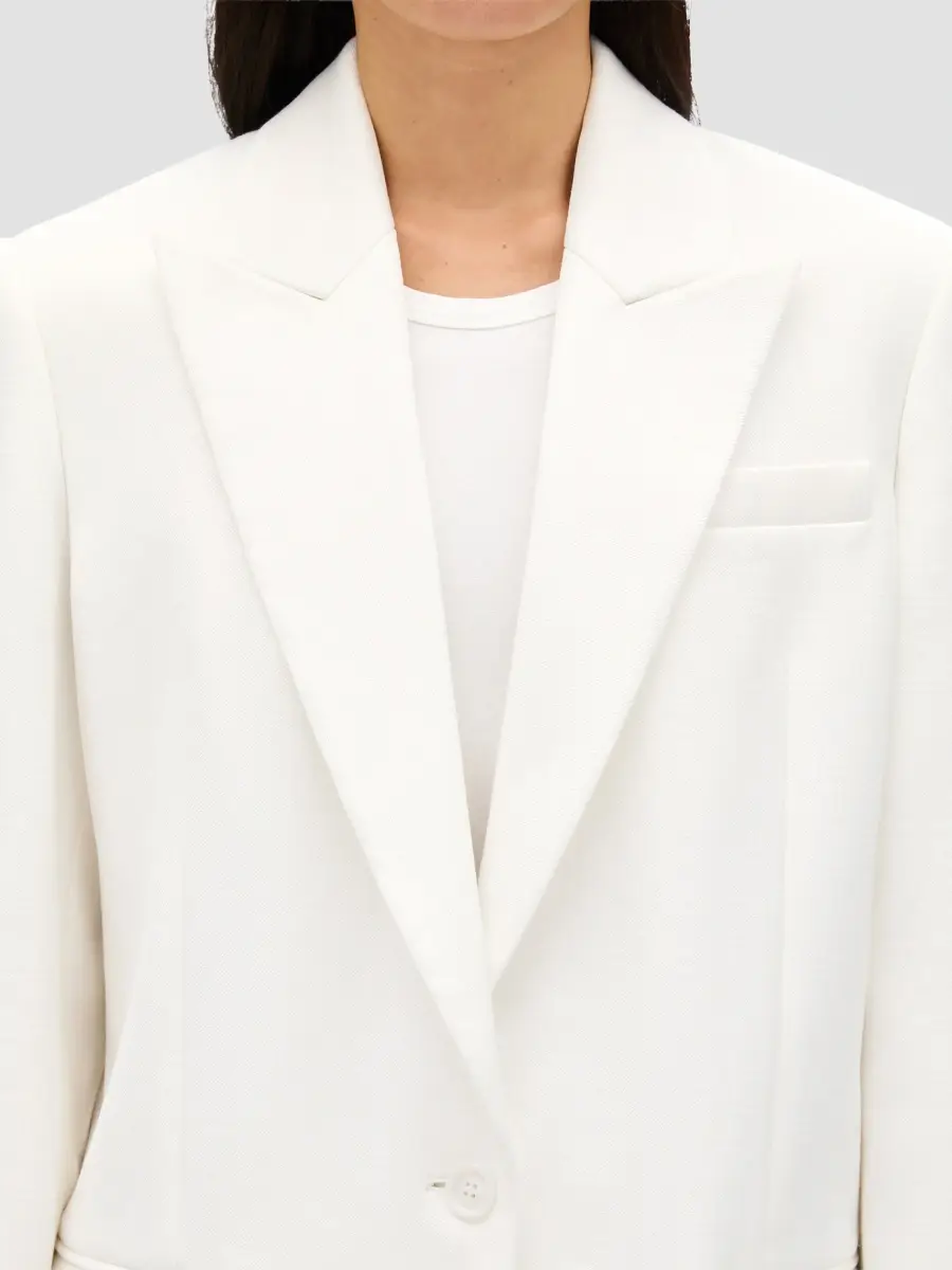 Another Tomorrow Women's Oversized Tailored Jacket | Thumbnail 6