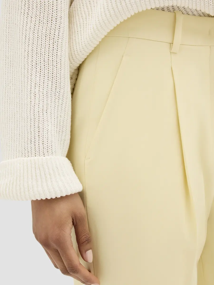 Another Tomorrow Women's Peg Trousers | Thumbnail 5 Another Tomorrow Women's Peg Trousers | Thumbnail 5