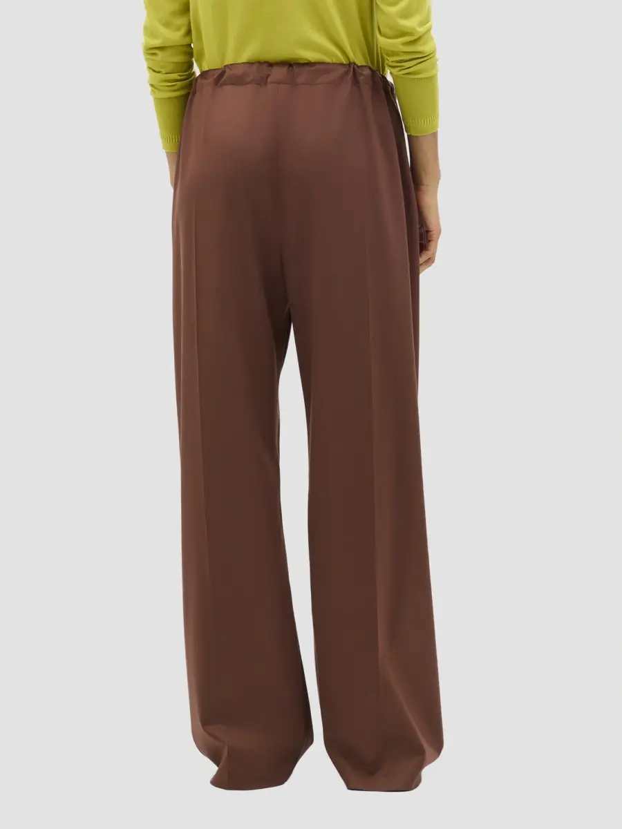Another Tomorrow Women's Wool Drawcord Pant | Thumbnail 4 Another Tomorrow Women's Wool Drawcord Pant | Thumbnail 4