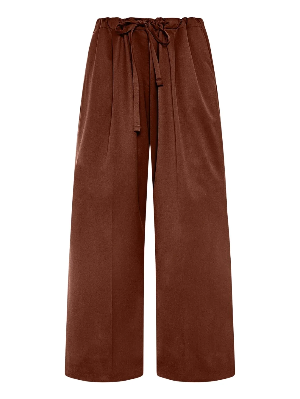 Another Tomorrow Women's Wool Drawcord Pants
