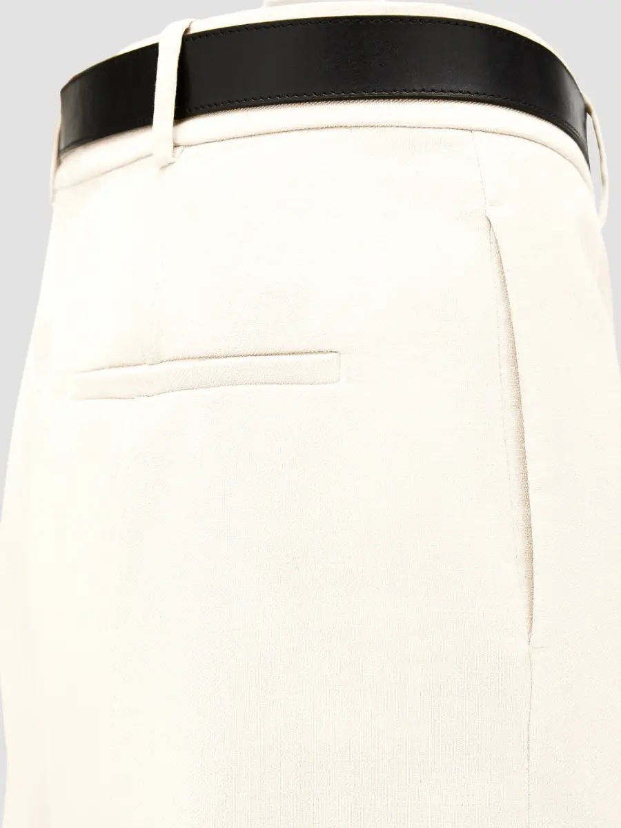 Another Tomorrow Women's Bermuda Pants | Thumbnail 5 Another Tomorrow Women's Bermuda Pants | Thumbnail 5